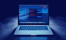 A computer screen with trolling activity happening.