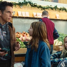 Ben Stiller with Atlas, Arlo, Ulysses, and Homer Janson in "Nutcrackers."